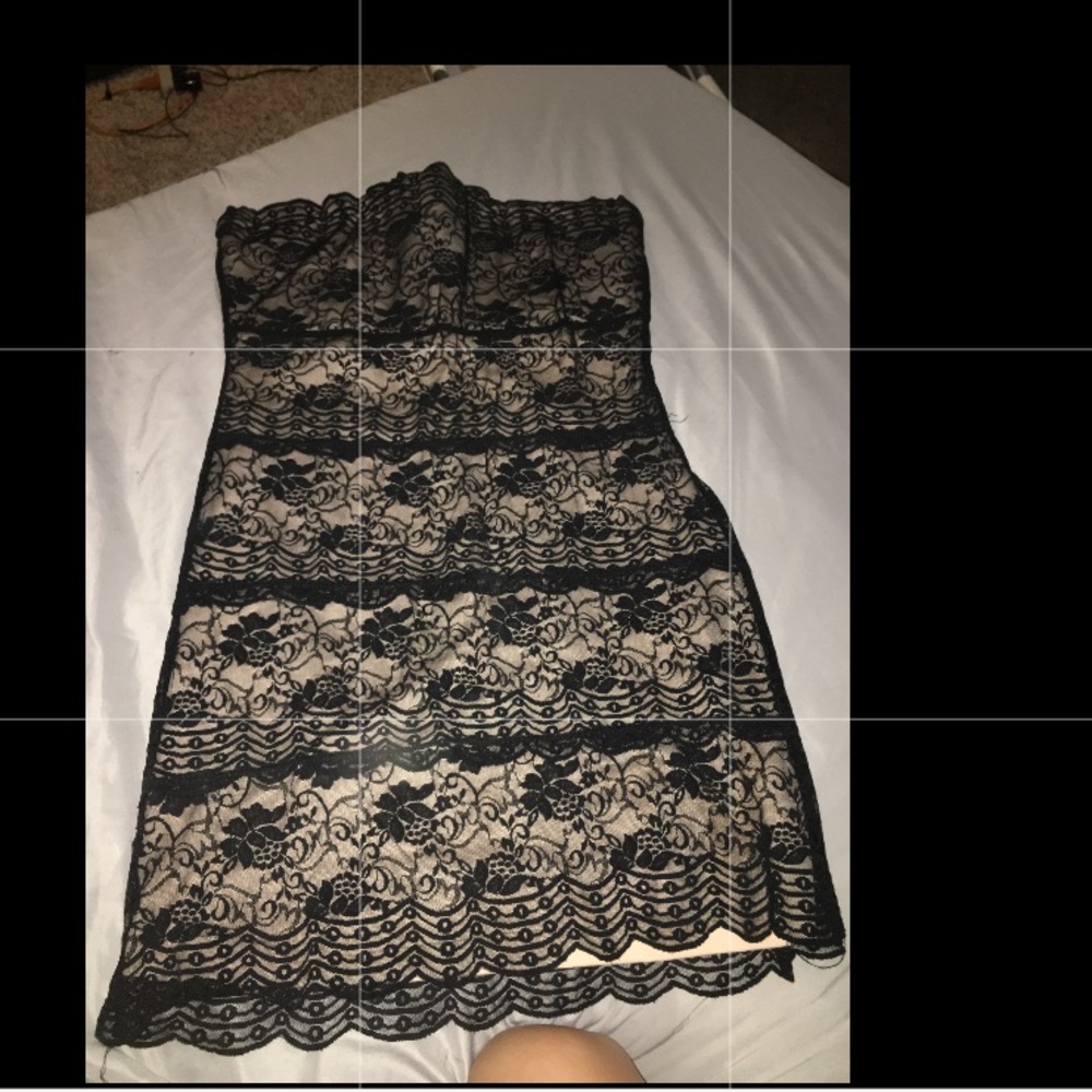 strapless dress